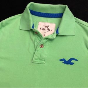 Boys  Green Hollister Polo, Size S